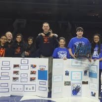 Graham Park Middle School VEX IQ robot and research project at the Philadelphia Specialty Event